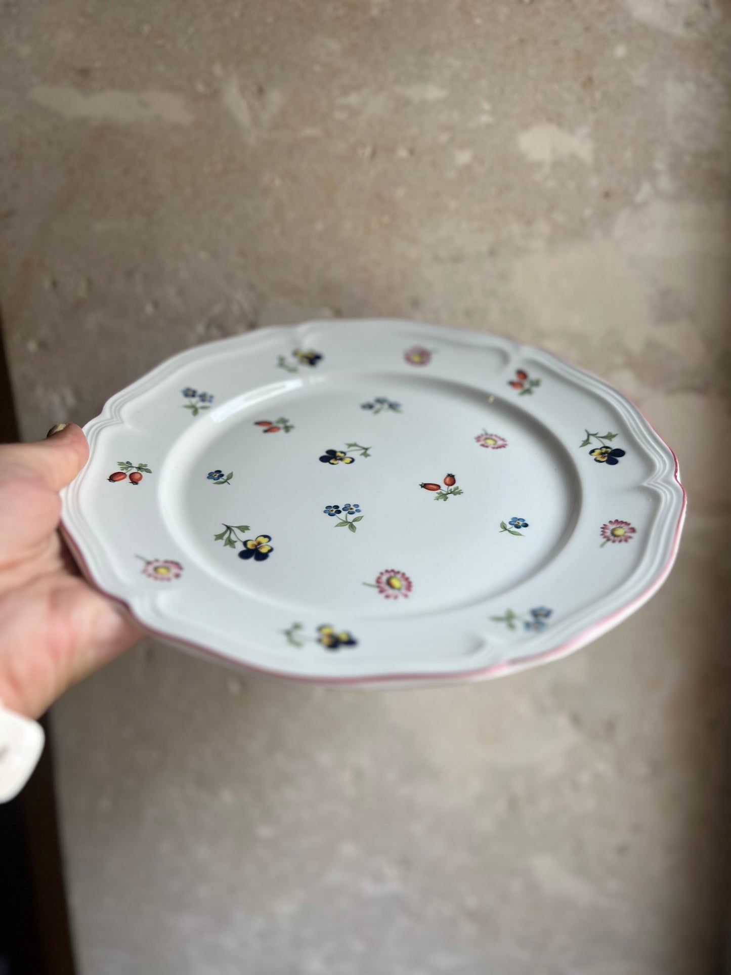 Assiettes vintage plates - Villeroy & Boch