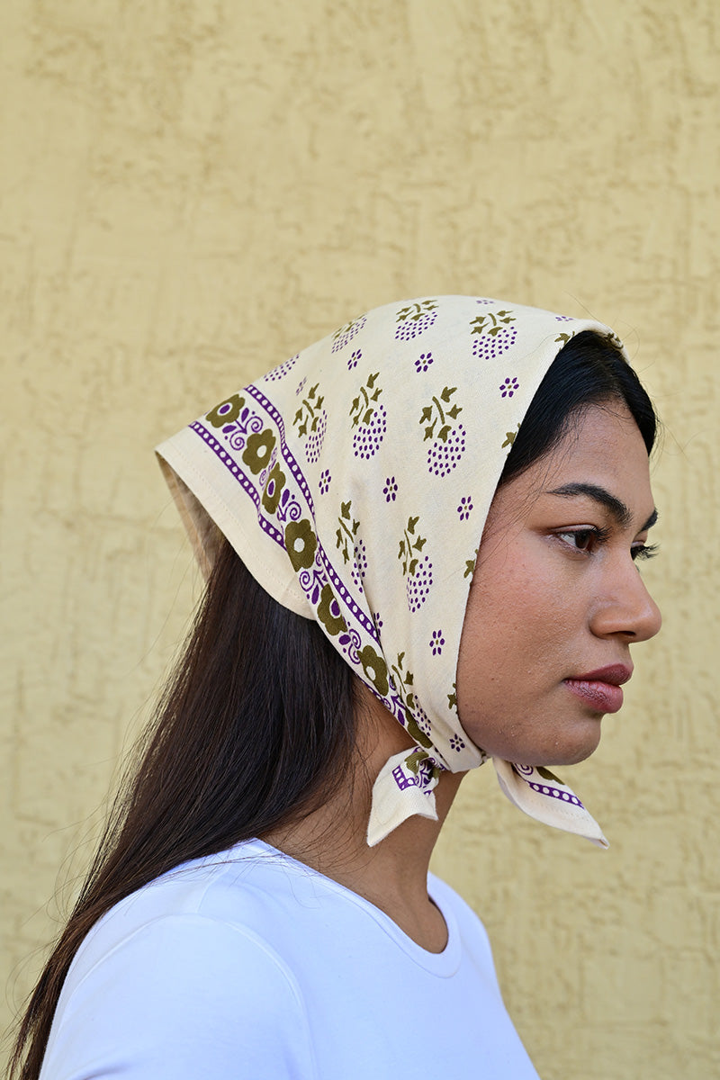 PETIT FOULARD ANASTASE LATTE - Byzantine