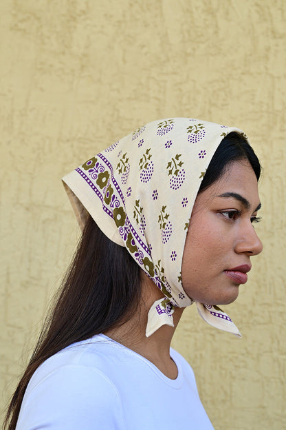PETIT FOULARD ANASTASE LATTE - Byzantine
