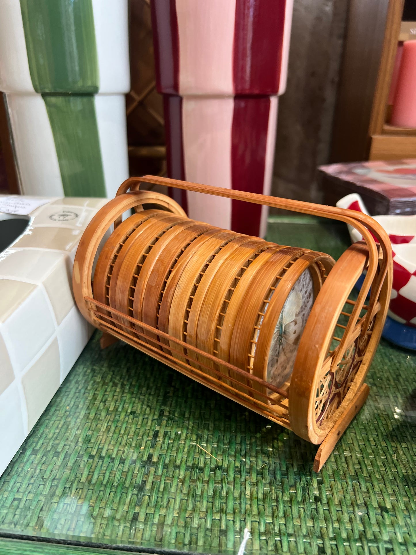 Dessous de verre vintage