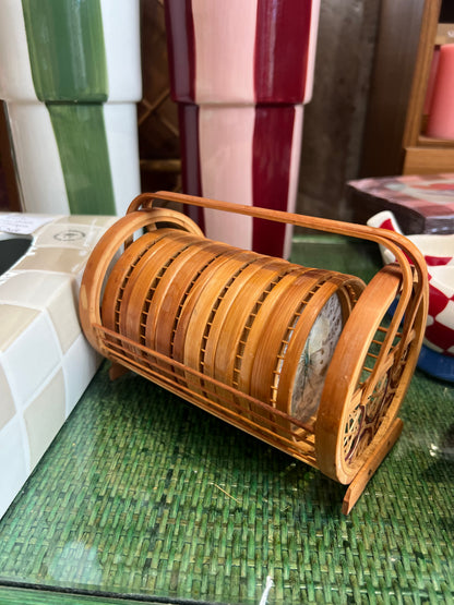 Dessous de verre vintage