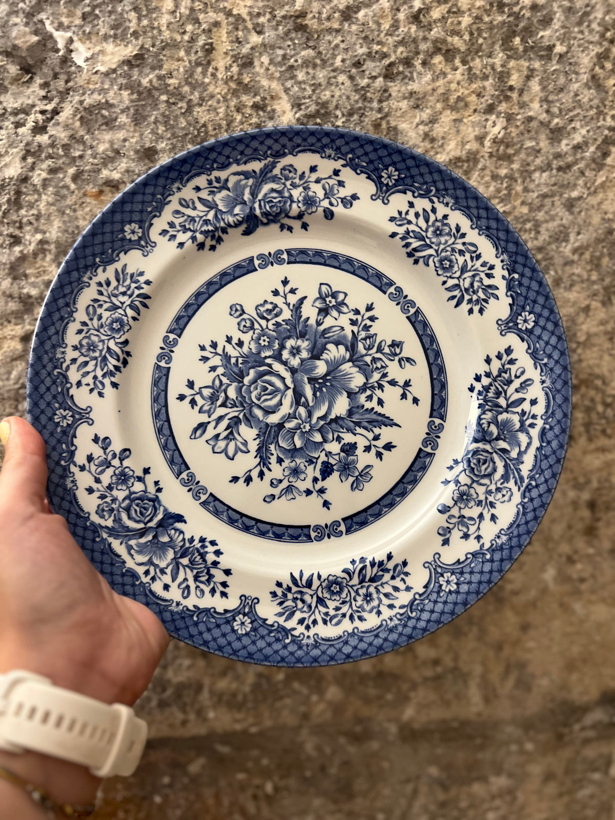 Assiettes vintage anglaises - Wood & Sons