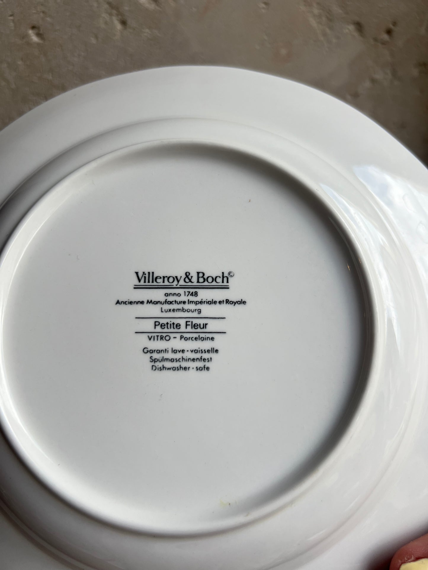 Assiettes vintage creuse - Villeroy & Boch