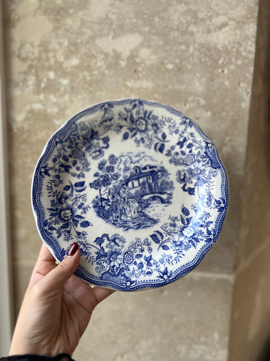 Assiettes semie creuses vintage italiennes