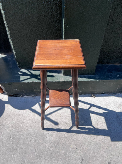 Sellette vintage bois tourné