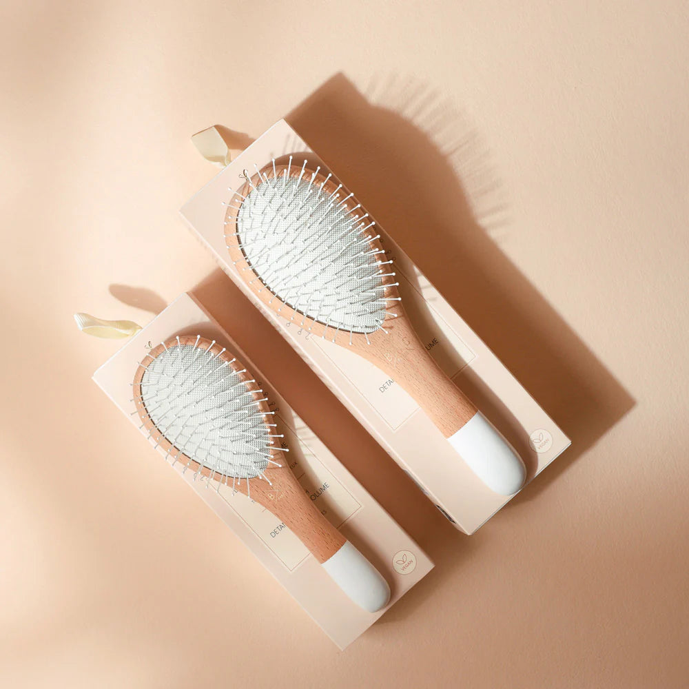 Brosse démêlage et volume