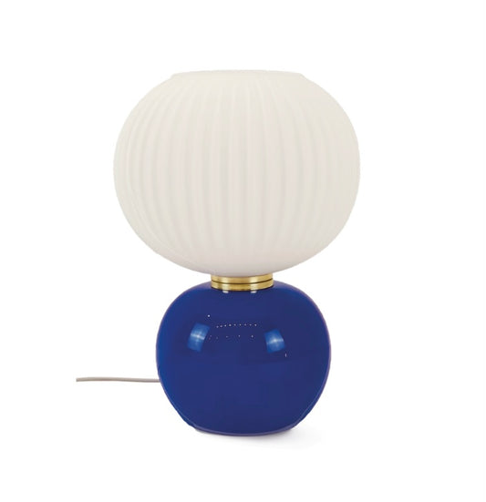 Lampe Adonis pm bleu D20 H28cm