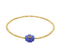 Bracelet le monde est stone Mini Flower Pierre Jade Bleur