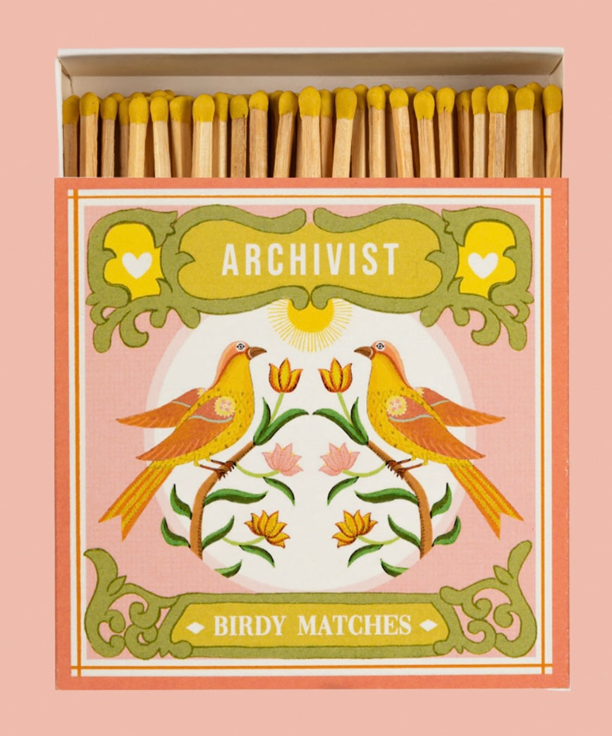 Boîte d’allumettes birdy matches