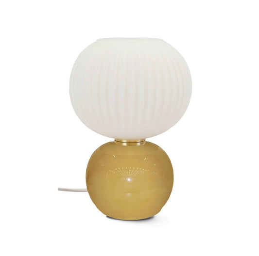 Lampe Adonis pm beige D20 H28cm