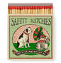 Boîte  d’allumettes dog and gramaphone matches