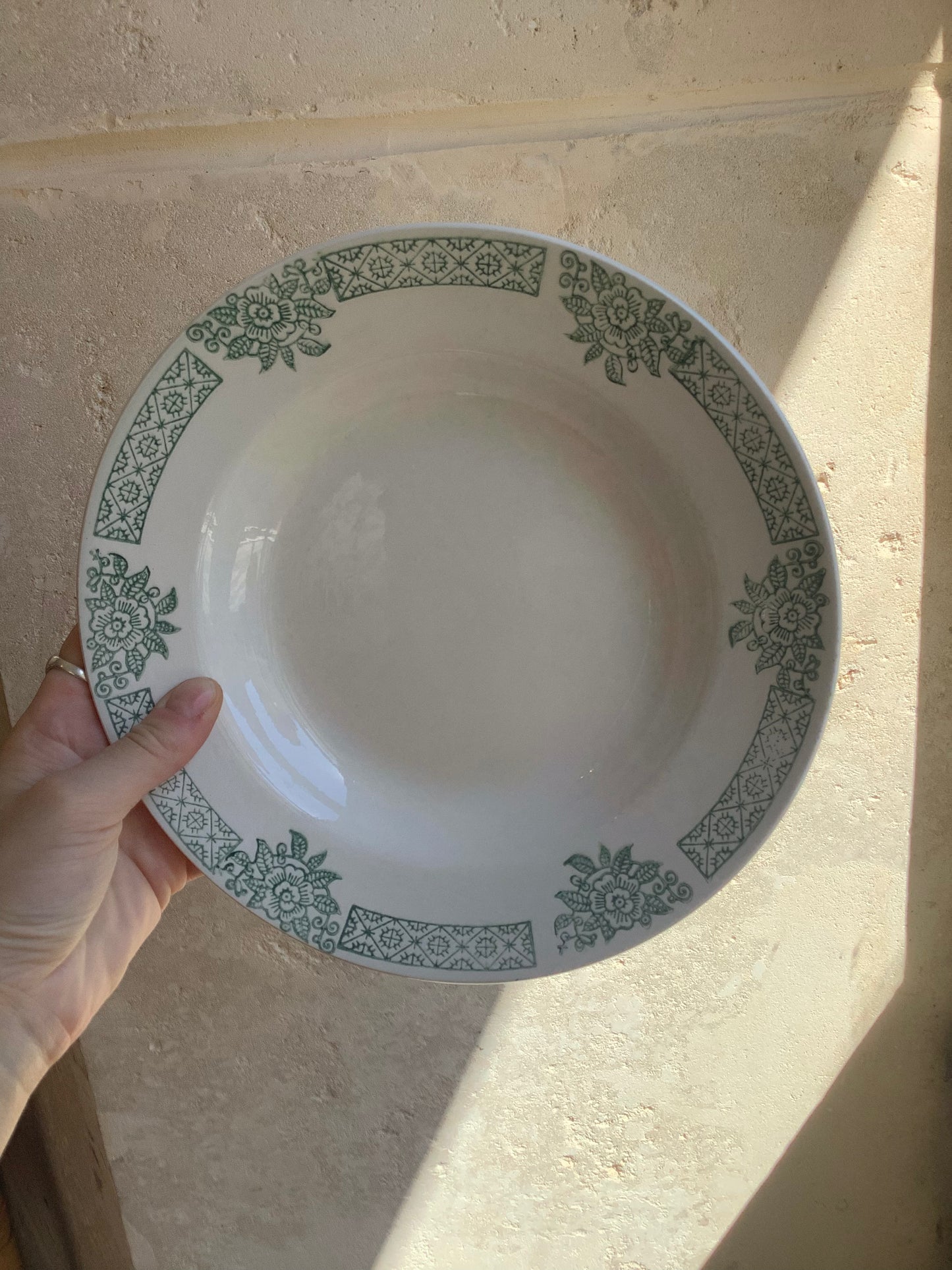 Assiettes vintage creuses