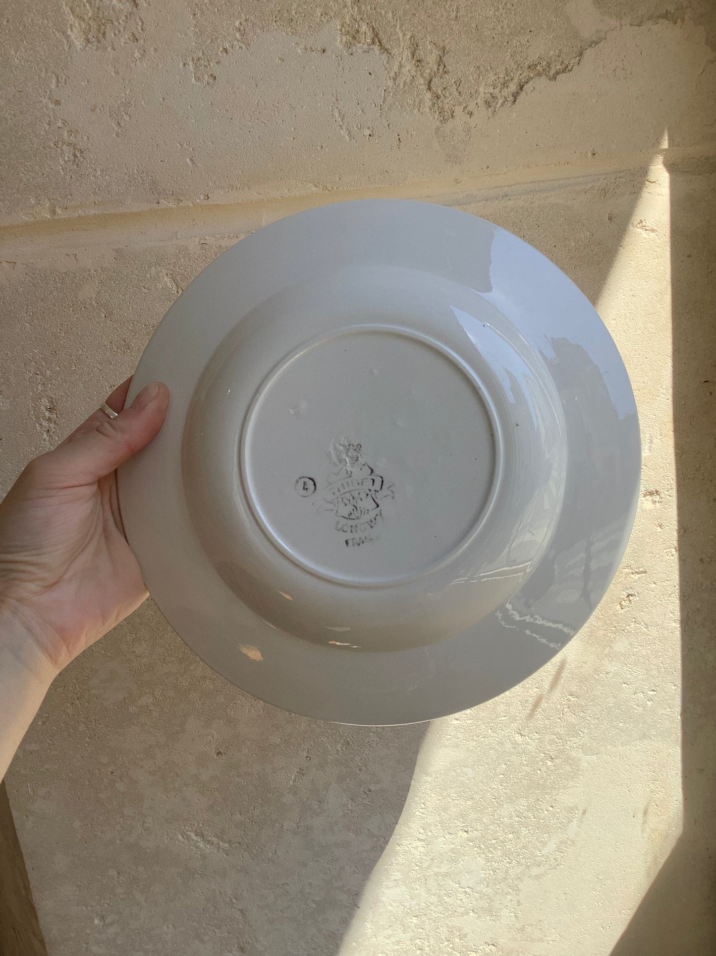 Assiettes vintage creuses