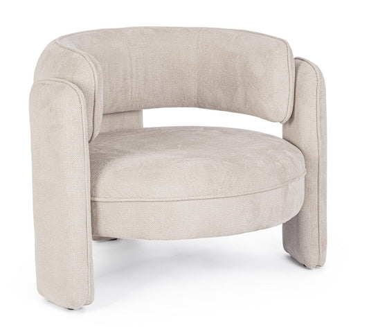 Fauteuil Aisha Beige