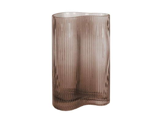 Vase Allure Vague Chocolat