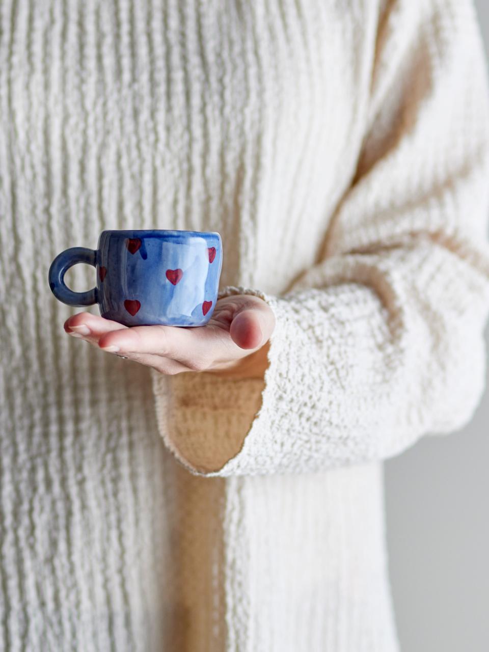 Tasse Nini - bleue coeurs