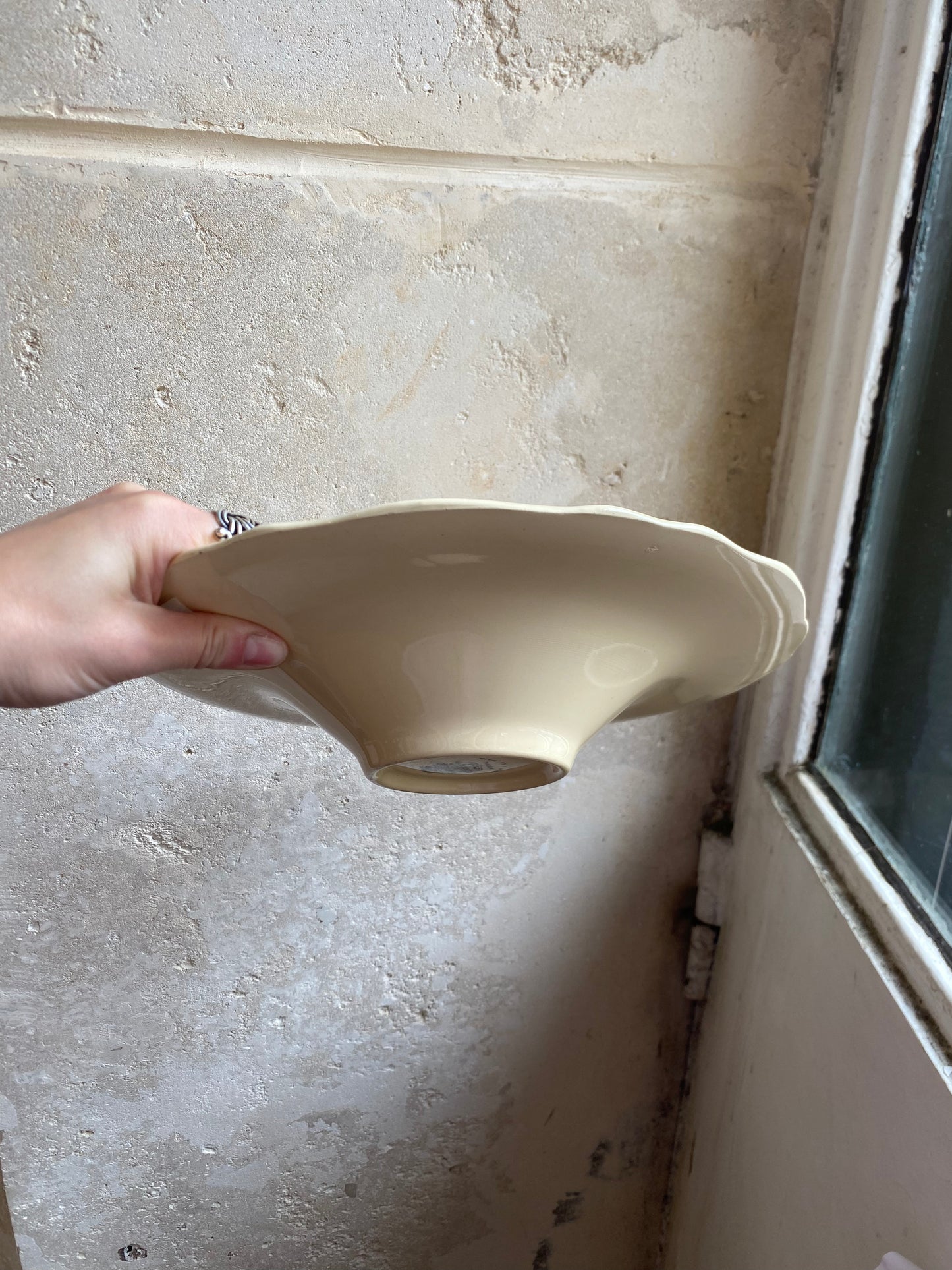 Assiette creuse profonde vintage 26 cm
