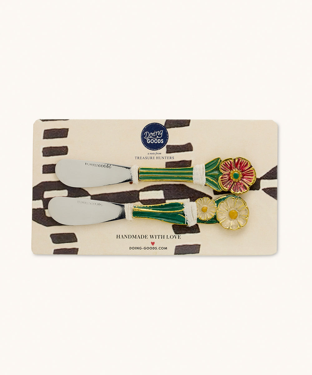 Set de 2 Couteaux à Beurre Posy