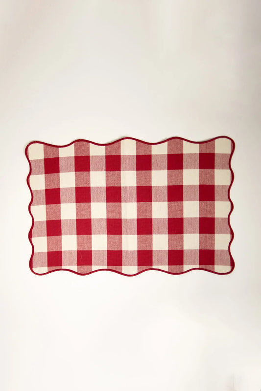 Set de table Bistro rouge