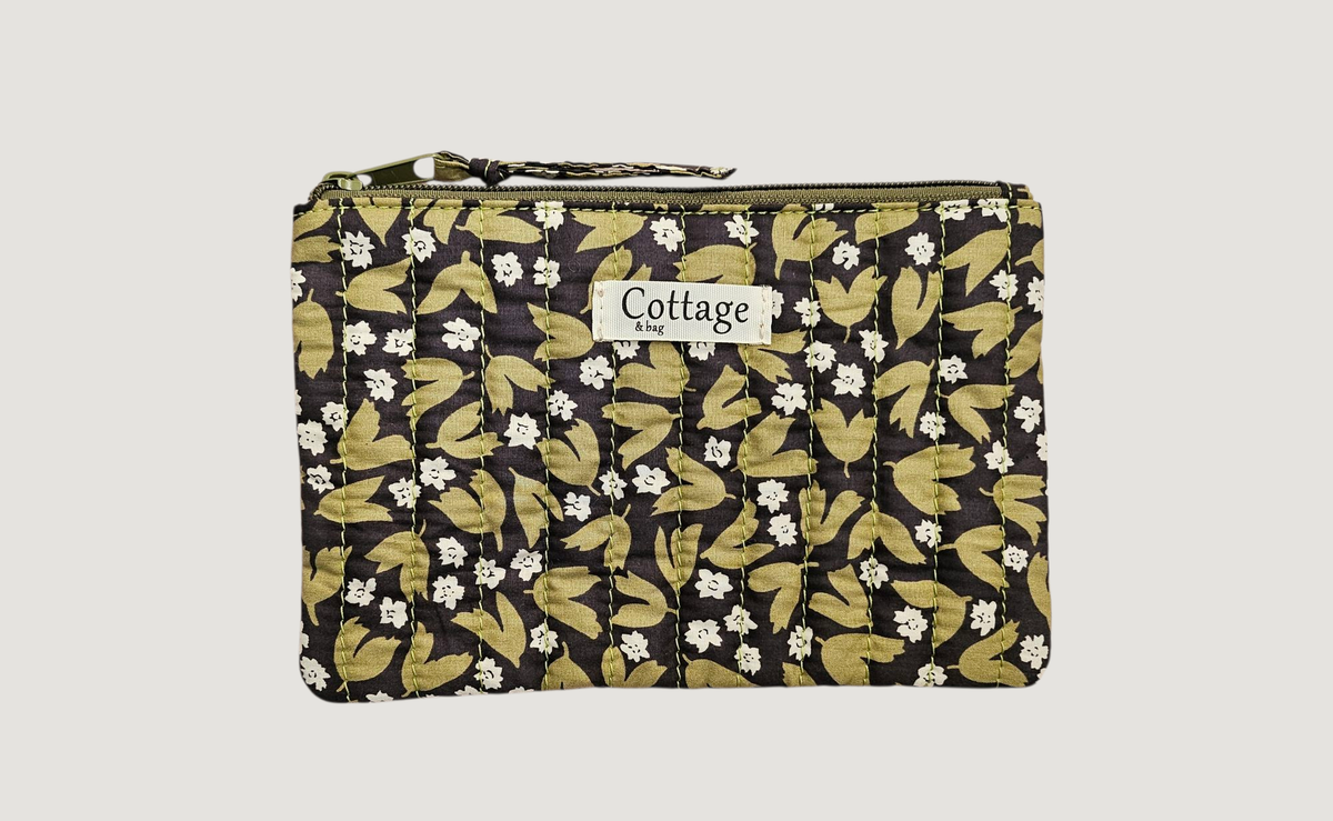 Pochette plate  100 % coton  : Vv orange