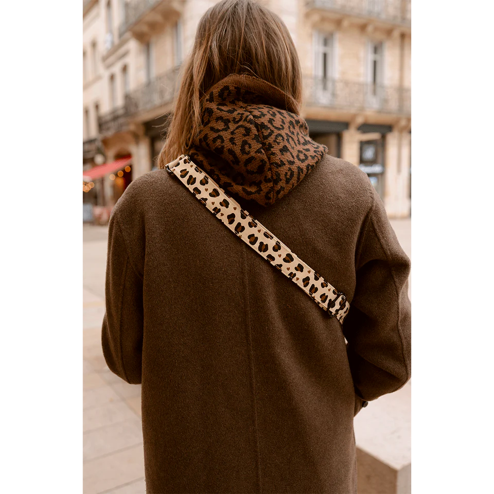 Sac banane adulte coton - Léopard coeur, Amour toujours