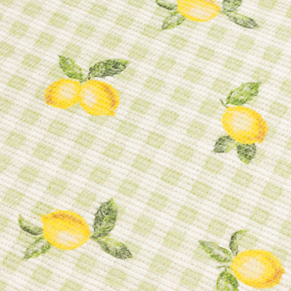 Fruits Citrons Lot de 4 Sets de Table Intérieur/Extérieur Sauge: Sauge / 36 x 46 cm