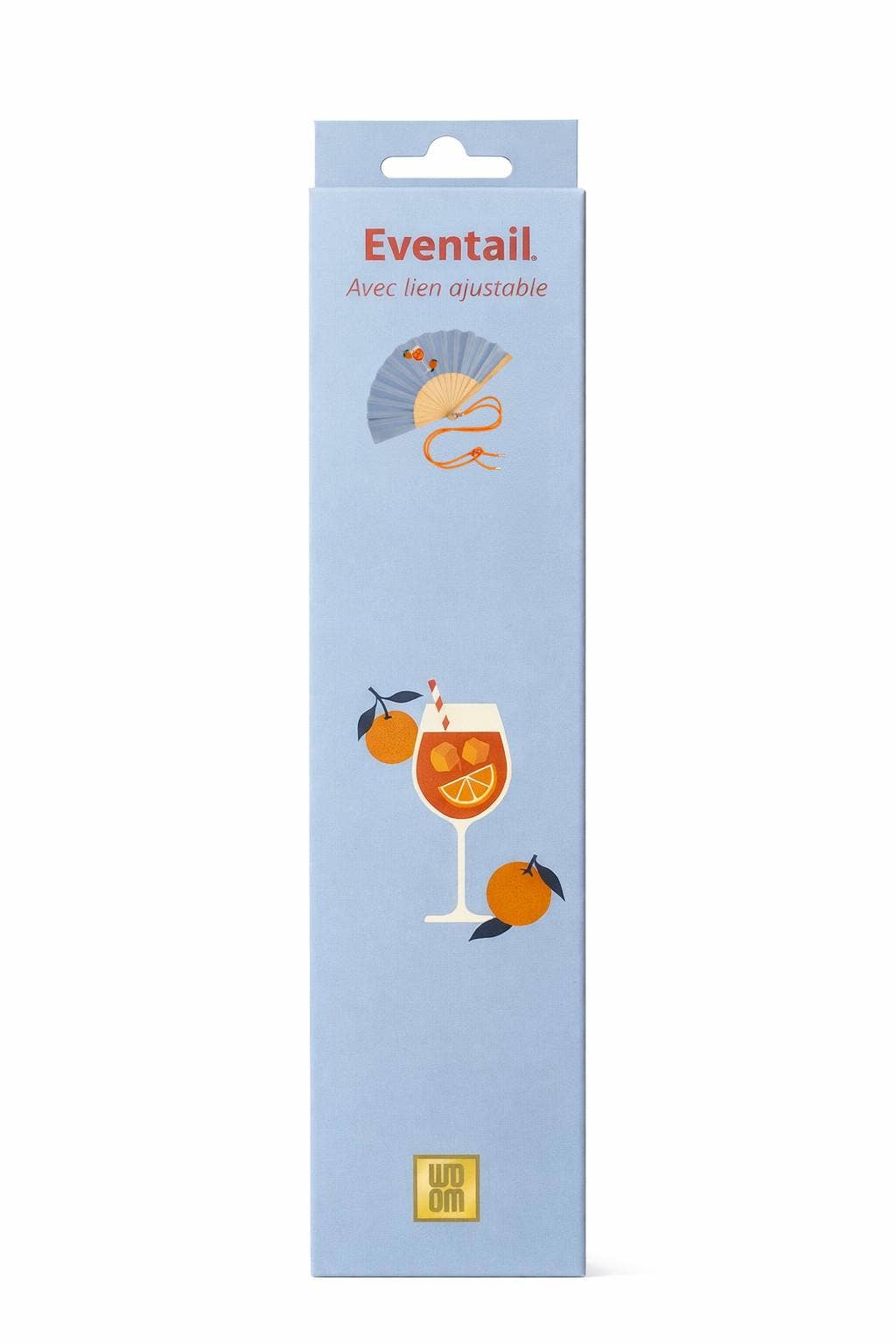Eventail avec Bandoulière et Boîte Cadeau - Spritz