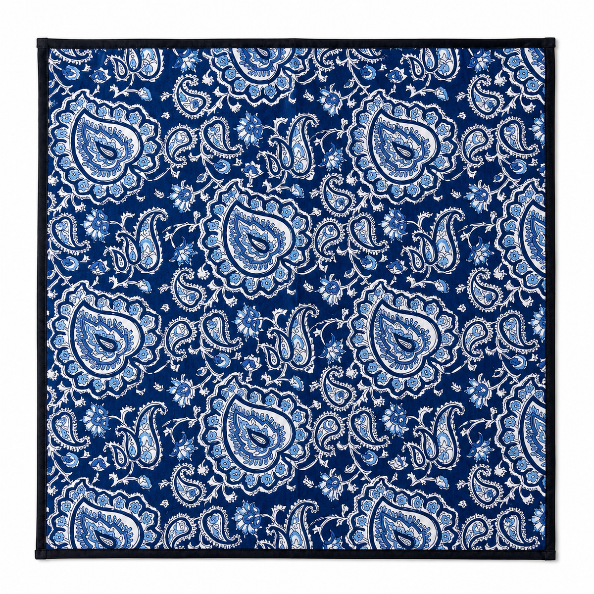 Lot de 4 Serviettes de tables en coton Block Print: Totem GM