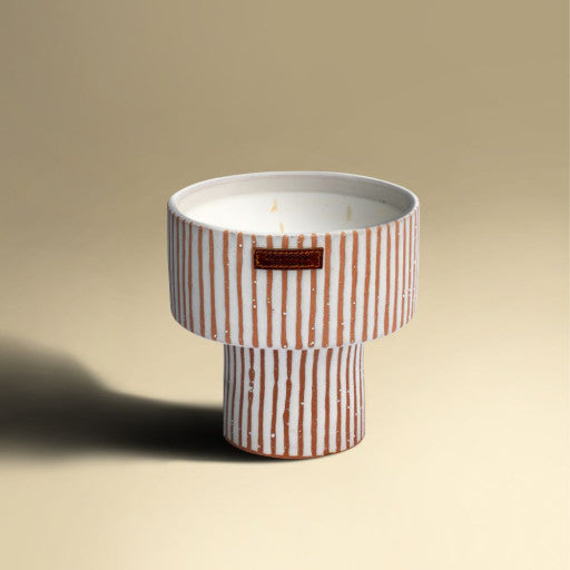 Bougie COUPE ZÉBRÉ TERRA senteur Kamoun Taille M