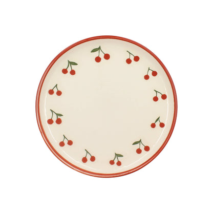Assiette à dessert 19cm CERISE