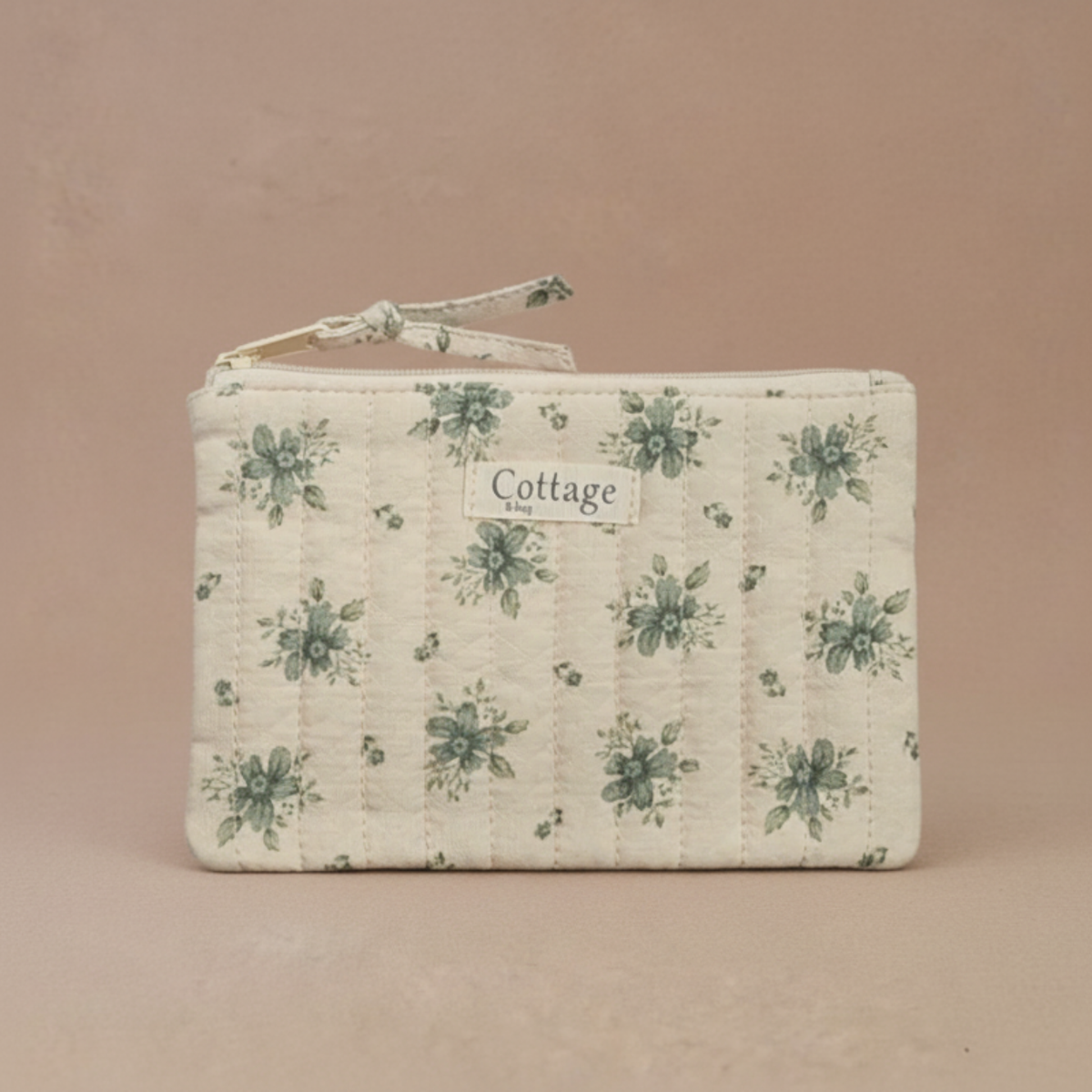 Pochette plate  100 % coton  : Vv orange