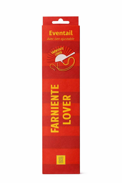 Eventail avec Bandoulière et Boîte Cadeau - Farniente Lover