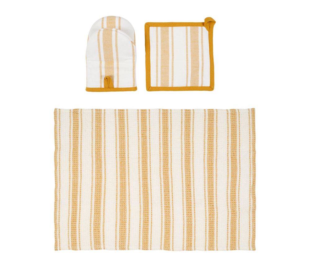 GANT+MANIQUE+TORCHON LITSO OCRE