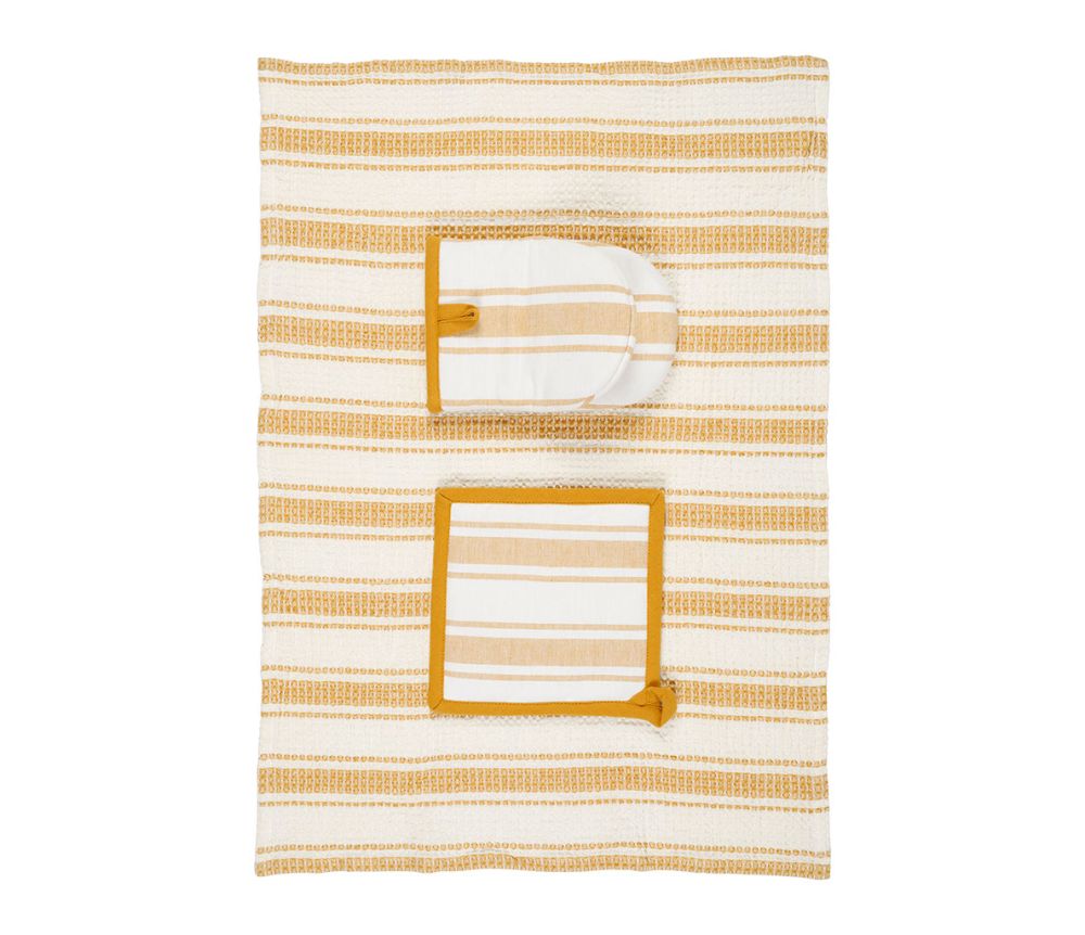 GANT+MANIQUE+TORCHON LITSO OCRE