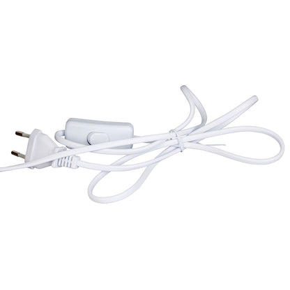 LAMPE NIRA CAMEL+BLANC D15.5XH31.5CM CERAMIQUE