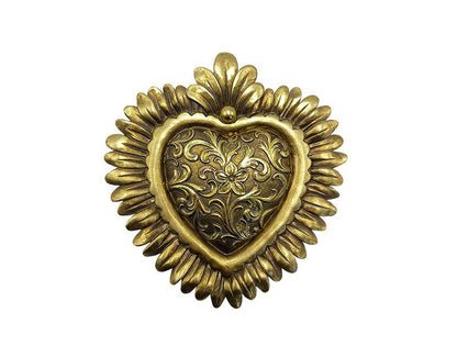DECO MURALE EX-VOTO MOTIF 15,5X16,5CM