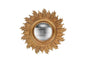 MIROIR CONVEXE SOLEIL DORE 18CM