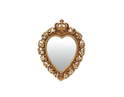 DECO MURALE EX-VOTO DORE COURONNE 14,7X19,2CM