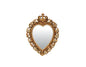 DECO MURALE EX-VOTO DORE COURONNE 14,7X19,2CM