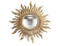 MIROIR AVA CONVEXE SOLEIL DORE 26CM