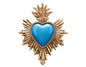 DECO MURALE EX-VOTO BLEU 14,4X18,5CM