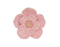 DECO MURALE FLEUR ROSE 15CM