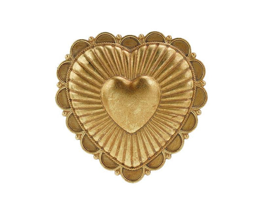 DECO MURALE EX-VOTO DORE 12X12CM