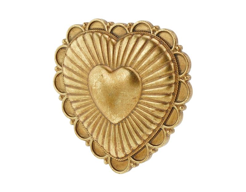 DECO MURALE EX-VOTO DORE 12X12CM