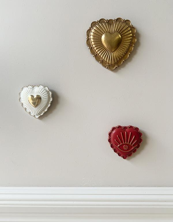 DECO MURALE EX-VOTO DORE 12X12CM