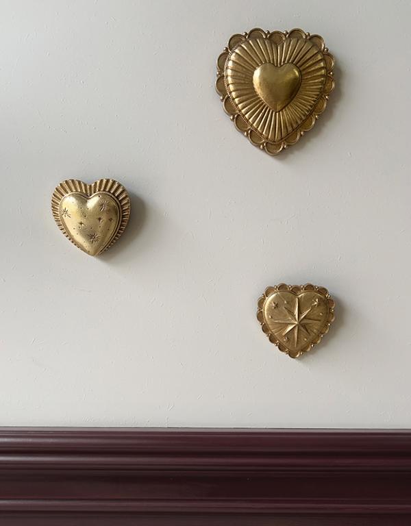 DECO MURALE EX-VOTO ETOILE DORE 8X8CM
