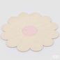 SET DE TABLE MARGUERITE D38 / BLANC ROSE