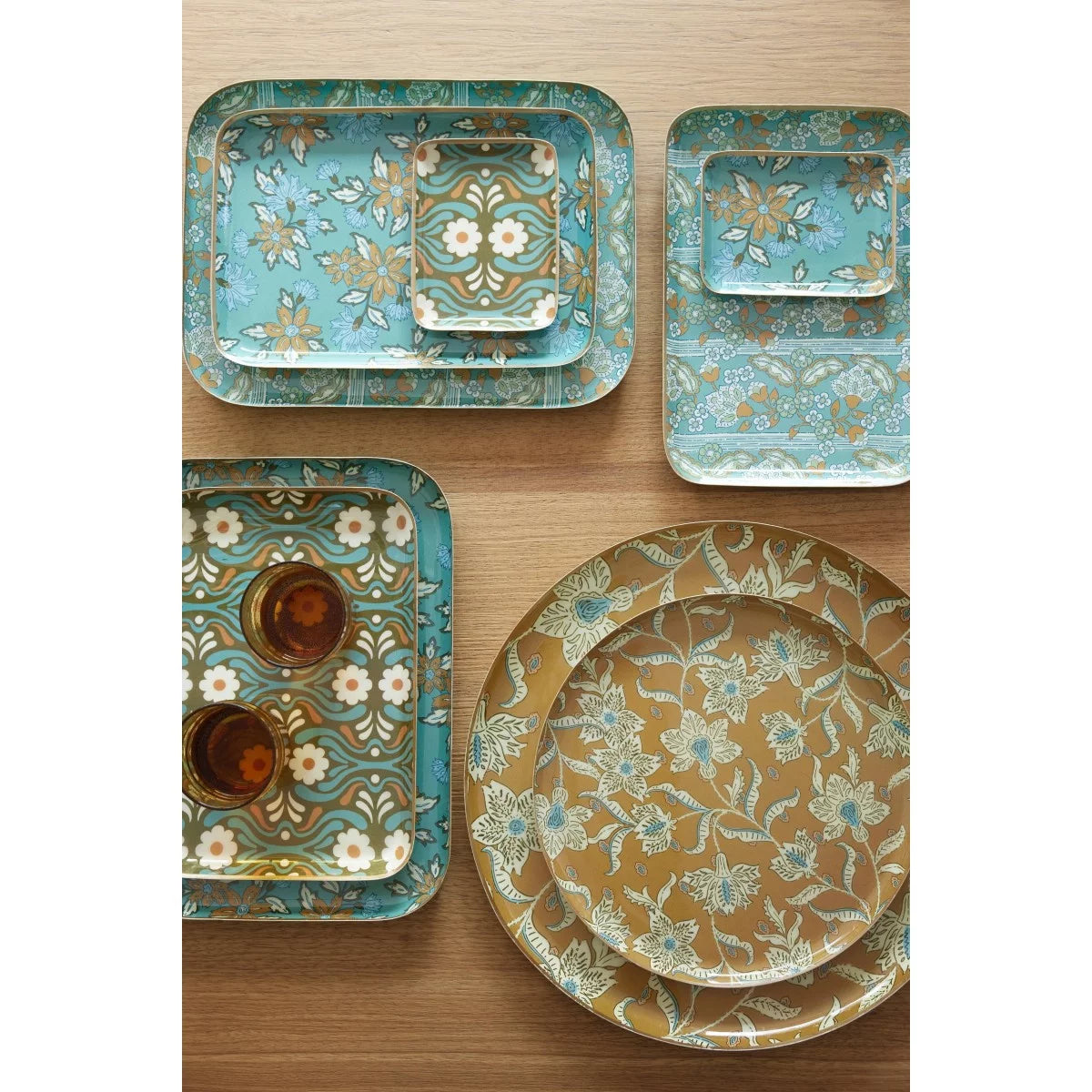 Plateau Aperol - Gypsies Kaki 30,5 × 21,2 cm