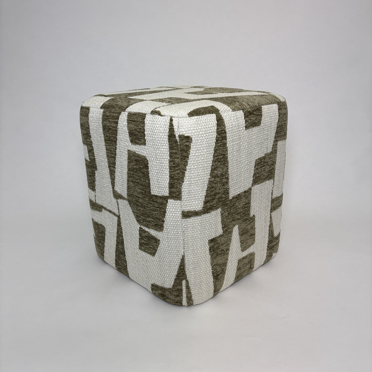 POUF KUBE MAZE KAKI