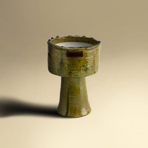 Bougie TAMEGROUT JAUNE - COUPE senteur Mon Bel Oranger Taille M